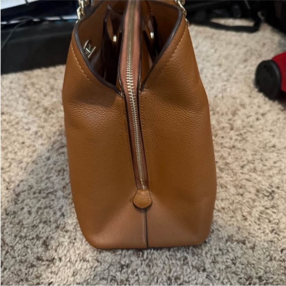Kate Spade Tan Leather Shoulder Bag - Picture 4 of 10